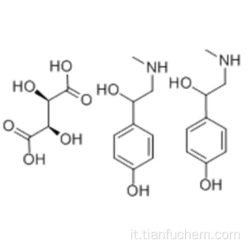 Sinefrina tartrato CAS 16589-24-5